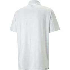 Puma Cloudspun Wheels Polo -Golf Equipment Shop puma cloudspun wheels polo white back itempicture