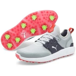Puma Ignite Articulate Golf Shoes High Rise/Silver/Navy Blazer -Golf Equipment Shop puma ignite articulate golf shoes high rise silver navy blazer pair itempicture
