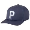 Puma 2022 Youth P Snapback Hat -Golf Equipment Shop puma juniors 2021 p 110 snapback hat navy blazer