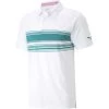 Puma MATTR Grind Polo -Golf Equipment Shop puma mattr grind polo bright white green lagoon itempicture