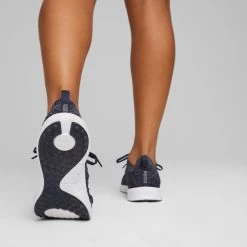 Puma Women's Laguna Fusion Knit Golf Shoes Navy Blazer/Quiet Shade -Golf Equipment Shop puma womens laguna fusion knit navy blazer qt shade 376082 03 mod2 itempicture