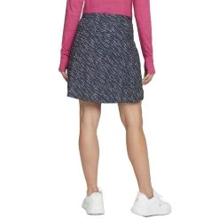 Puma Women's PWRMESH Whitewater Skirt 10 Puma Women's PWRMESH Whitewater Skirt -Golf Equipment Shop puma womens pwrmesh whitewater skirt navy blazer white back itempicture