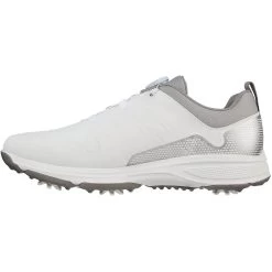 Skechers GO GOLF Torque Twist Golf Shoes White/Grey -Golf Equipment Shop skechers go golf torque twist golf shoes white grey spine itempicture