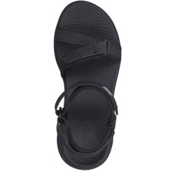 Skechers Women's GO GOLF Arch Fit Sandals Black -Golf Equipment Shop skechers womens go golf arch fit sandals black top itempicture