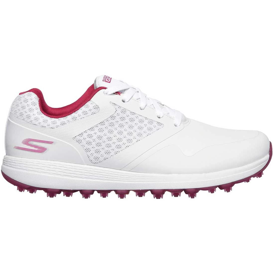 Skechers Women's GO GOLF Max Golf Shoes White/Purple 3 Skechers Women's GO GOLF Max Golf Shoes White/Purple