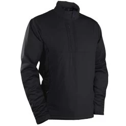 Sun Mountain Colter II Long Sleeve Pullover -Golf Equipment Shop sun mountain 2023 colter ii ls pullover black itempicture