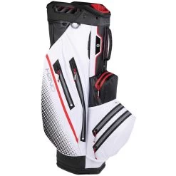 Sun Mountain 2023 H2NO Lite Cart Bag -Golf Equipment Shop sun mountain 2023 h2no lite cart bag black white red back itempicture