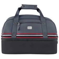 Sun Mountain Mid-Stripe Boston Bag 16 Sun Mountain Mid-Stripe Boston Bag -Golf Equipment Shop sun mountain 2023 mid stripe boston bag black gunmetal red itempicture