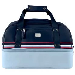 Sun Mountain Mid-Stripe Boston Bag 19 Sun Mountain Mid-Stripe Boston Bag -Golf Equipment Shop sun mountain 2023 mid stripe boston bag frost navy red itempicture