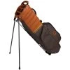 Sun Mountain Mid Stripe Stand Bag -Golf Equipment Shop sun mountain 2023 mid stripe stand bag cabin umber wheat back itempicture