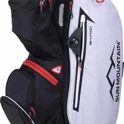 Sun Mountain Sync Cart Bag -Golf Equipment Shop sun mountain 2024 sync cart bag black white rush red pocket itempicture