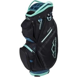 Sun Mountain Women's Stellar Cart Bag -Golf Equipment Shop sun mountain 2024 womens stellar cart bag spruce black mint itempicture