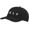 TaylorMade Lifestyle Golf Logo Hat -Golf Equipment Shop taylormade 2022 lifestyle golf logo hat black hero itempicture