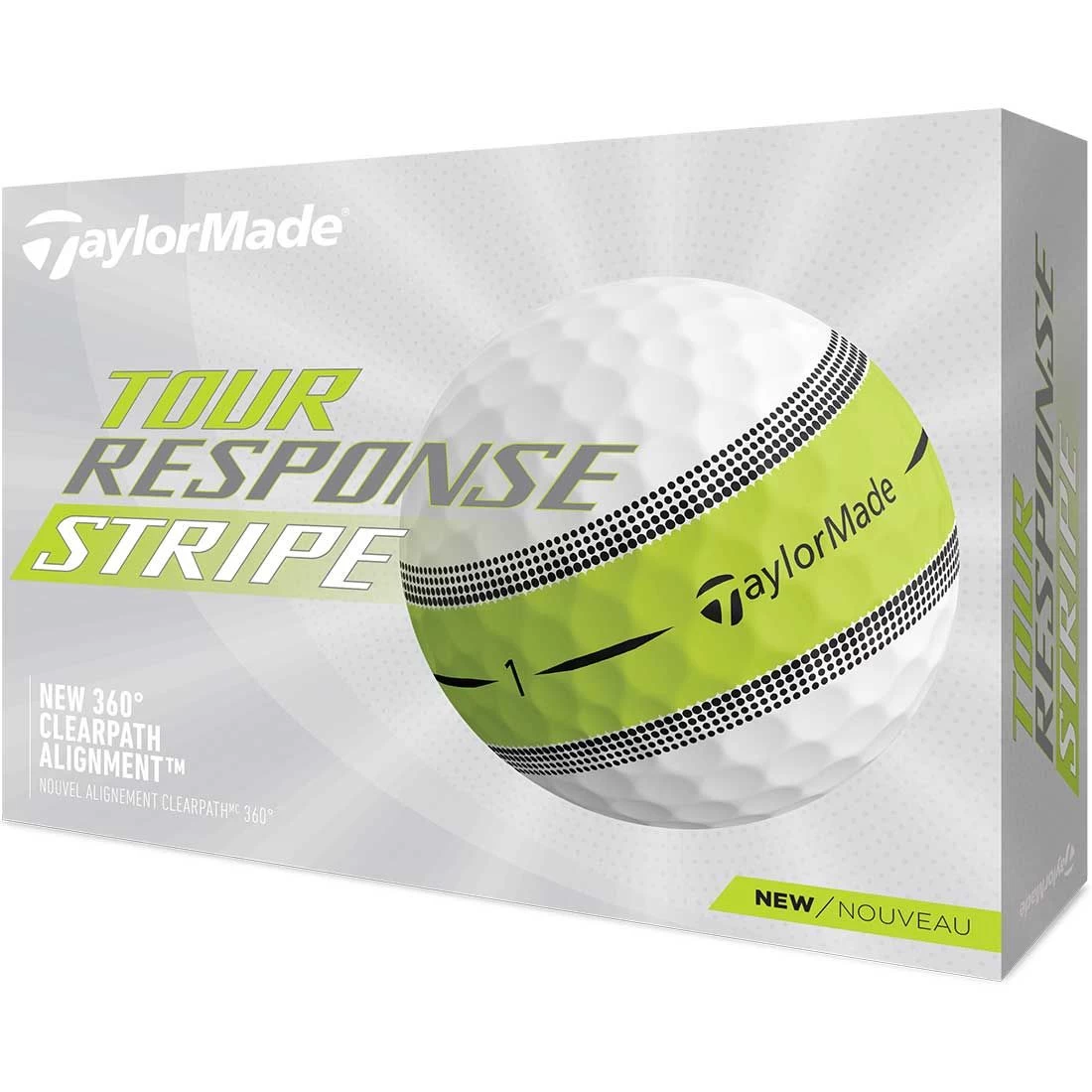 TaylorMade Tour Response Stripe Golf Balls 3 TaylorMade Tour Response Stripe Golf Balls