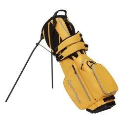 TaylorMade FlexTech Stand Bag -Golf Equipment Shop taylormade 2023 flextech stand bag gold left itempicture