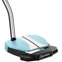 TaylorMade Women's Spider GTX Ice Blue Single Bend Putter -Golf Equipment Shop taylormade spider gtx ice blue single bend putter back itempicture