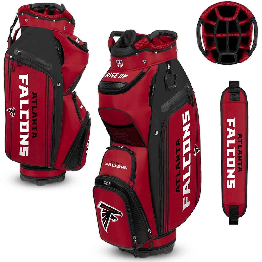 Team Effort NFL Bucket III Cooler Cart Bag 4 Team Effort NFL Bucket III Cooler Cart Bag - Image 2