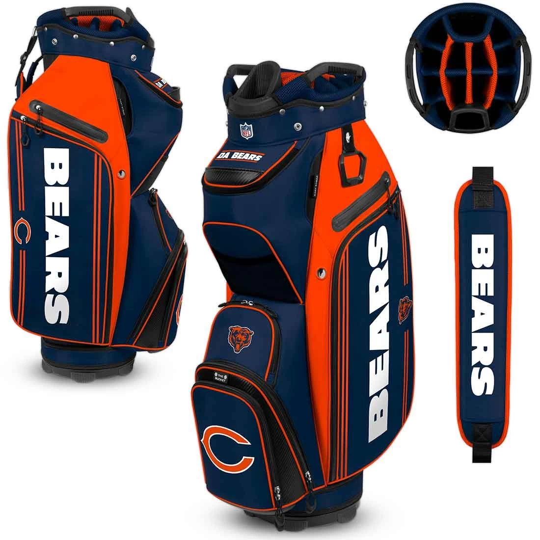 Team Effort NFL Bucket III Cooler Cart Bag 8 Team Effort NFL Bucket III Cooler Cart Bag - Image 6