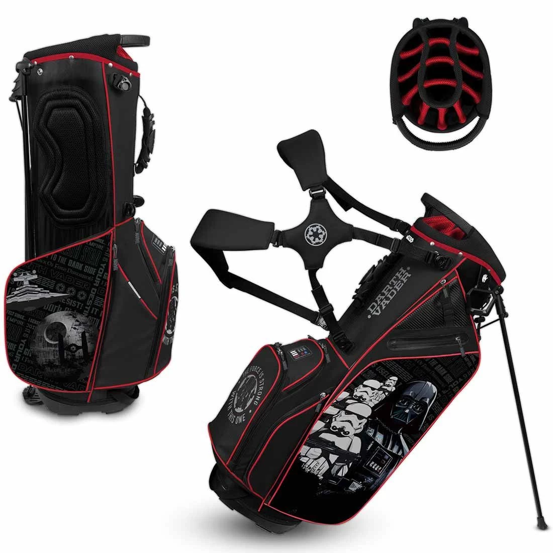 Team Effort Star Wars Darth Vader Caddie Carry Hybrid Bag 3 Team Effort Star Wars Darth Vader Caddie Carry Hybrid Bag