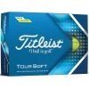 Titleist Tour Soft Yellow Golf Balls -Golf Equipment Shop titleist 2022 tour soft yellow golf balls lid itempicture 1