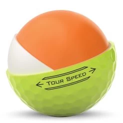 Titleist Tour Speed Yellow Golf Balls 9 Titleist Tour Speed Yellow Golf Balls -Golf Equipment Shop titleist 2022 tour speed yellow golf balls core cutaway itempicture