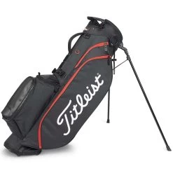 Titleist Players 4 Stand Bag -Golf Equipment Shop titleist 2023 players 4 stand bag black black red itempciture
