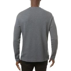 TravisMathew Cloud Waffle Crew -Golf Equipment Shop travismathew waffle cloud crew vintage indigo back itempicture