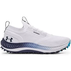 Under Armour Charged Phantom SL Golf Shoes White/Navy